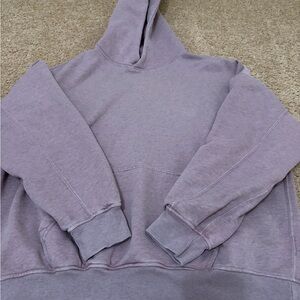 Abercrombie and Fitch light purple hoodie sz L